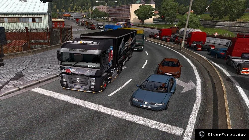 Обложка мода: Multiple AI Traffic Boost для Euro Truck Simulator 2 (ETS2) v1.0