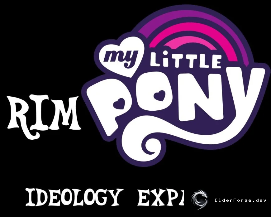 My Little RimPony: Ideology – новые идеологии и предметы для RimWorld
