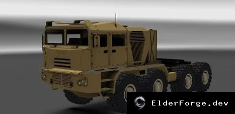 Обложка мода: MZKT Volat 741351 для Euro Truck Simulator 2 – исправления и реальный двигатель