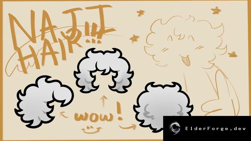 Naji Hair – новые прически для поселенцев в RimWorld