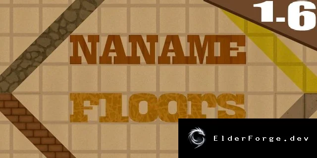 NANAME Floors – Диагональные и комбинированные полы для RimWorld