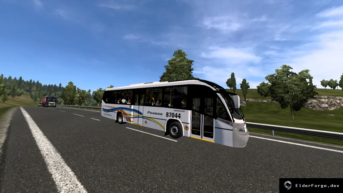 Обложка мода: Neobus Mega BRS – автобус на базе Scania K260 для Euro Truck Simulator 2