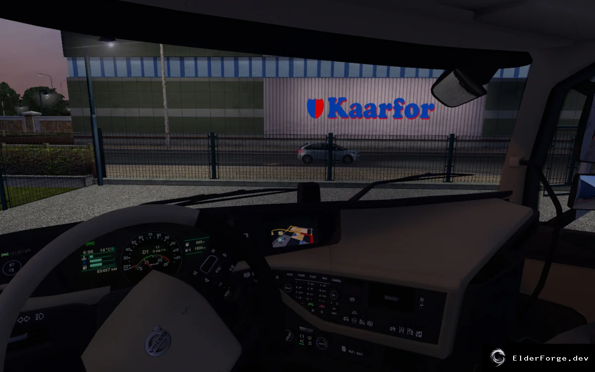 Обложка мода: New Volvo FH Updates – улучшения подсветки и интерьера для ETS2