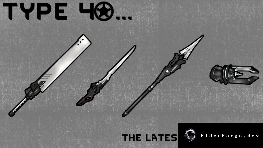 Nier: Automata Weapon Pack для RimWorld – набор уникального вооружения