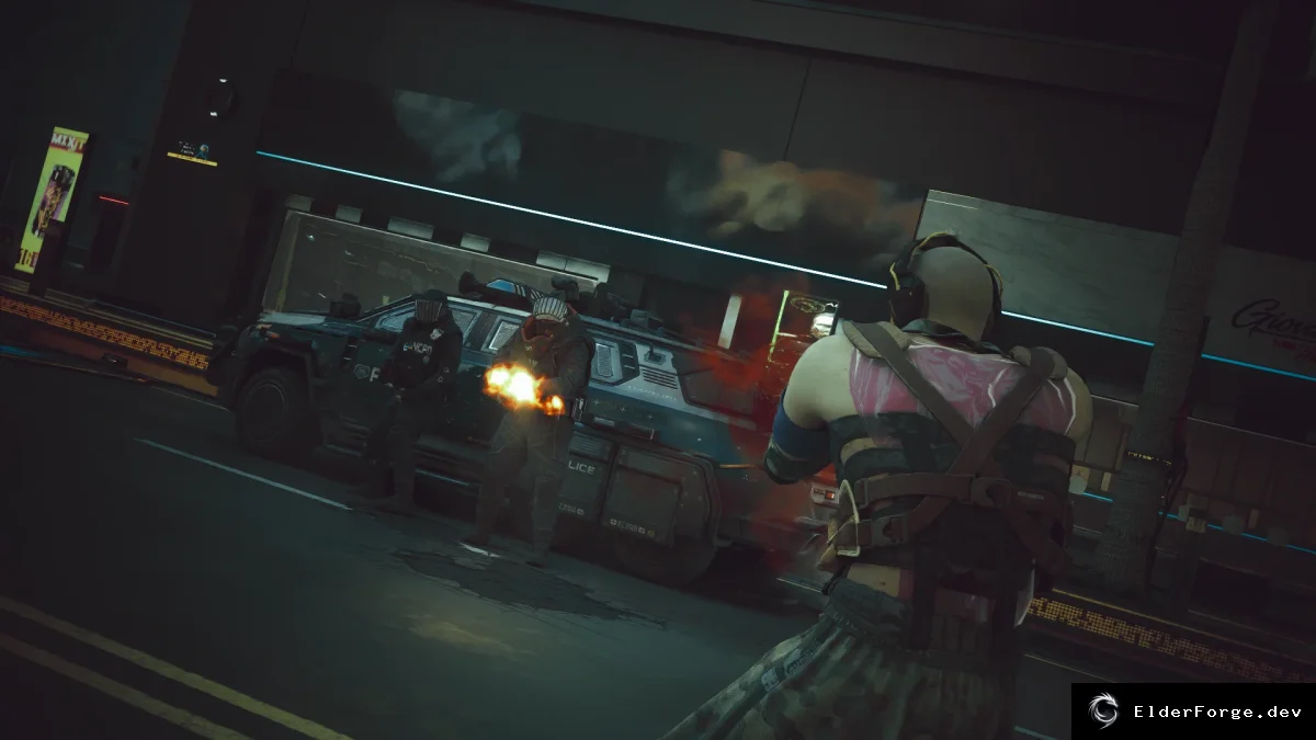 Обложка мода: Night City Alive — живой Найт-Сити с динамичными улицами в Cyberpunk 2077