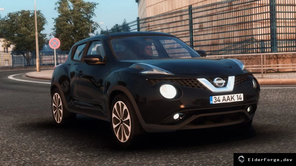 Обложка мода: Nissan Juke V1R80 для Euro Truck Simulator 2 – полные возможности