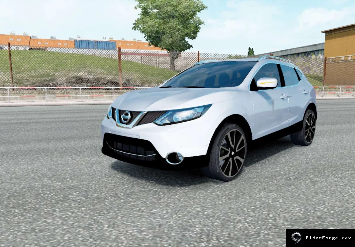 Обложка мода: Nissan Qashqai 2014 – новый кроссовер в Euro Truck Simulator 2