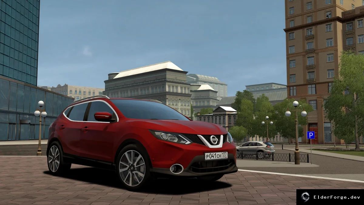 Обложка мода: Nissan Qashqai 2016 для Euro Truck Simulator 2 – полная комплектация (v1.37‑v1.38)