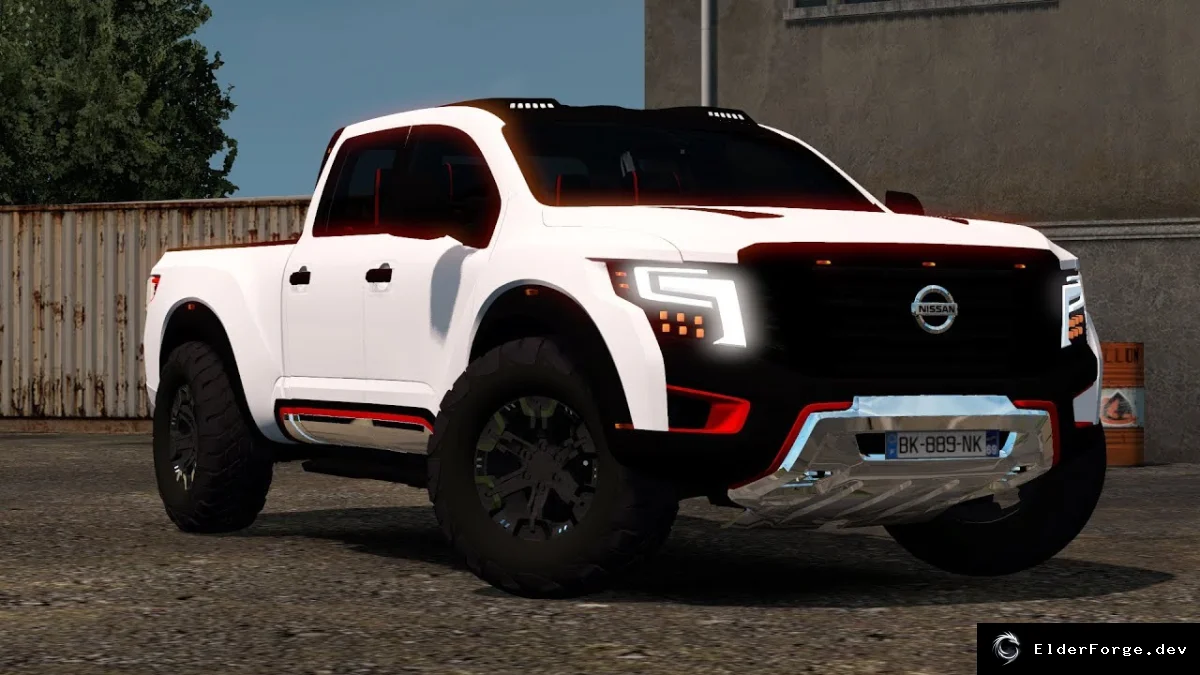 Обложка мода: Nissan Warrior 2017 – новый грузовик для Euro Truck Simulator 2 (ETS2 1.43.x)