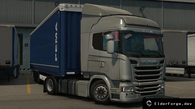 Обложка мода: Низкое шасси для SCANIA RJL'S в ETS2 – варианты R&amp;S, R4, P4, P&amp;G