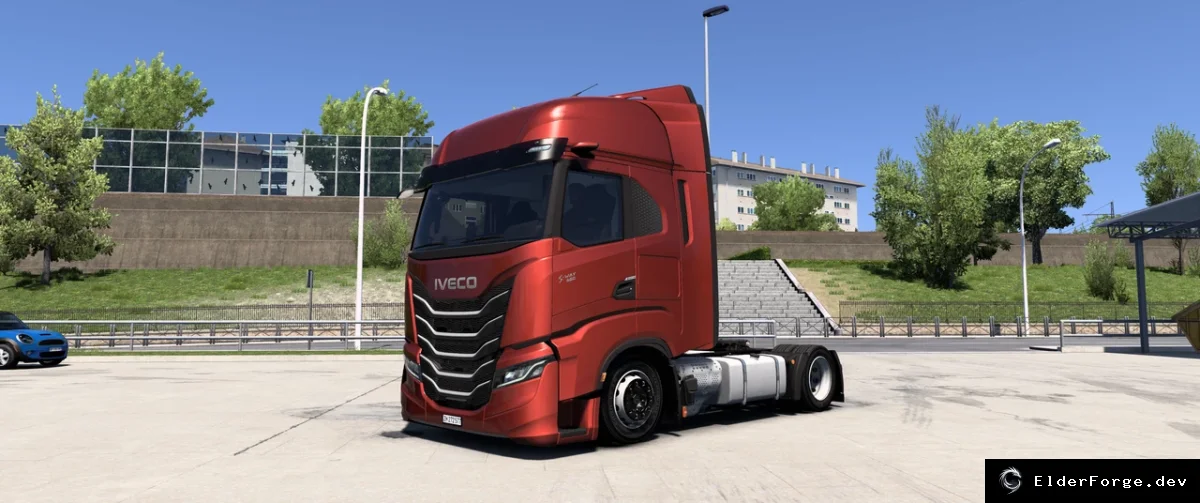 Обложка мода: Низкорамное шасси для Iveco S‑Way в Euro Truck Simulator 2