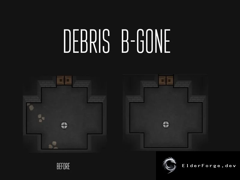 No Debris – чистый скалистый пол в RimWorld без графических пятен