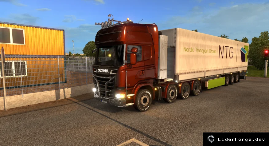 Обложка мода: Nordic Trailers Pack – 8 новых скинов прицепов Schmitz для Euro Truck Simulator 2
