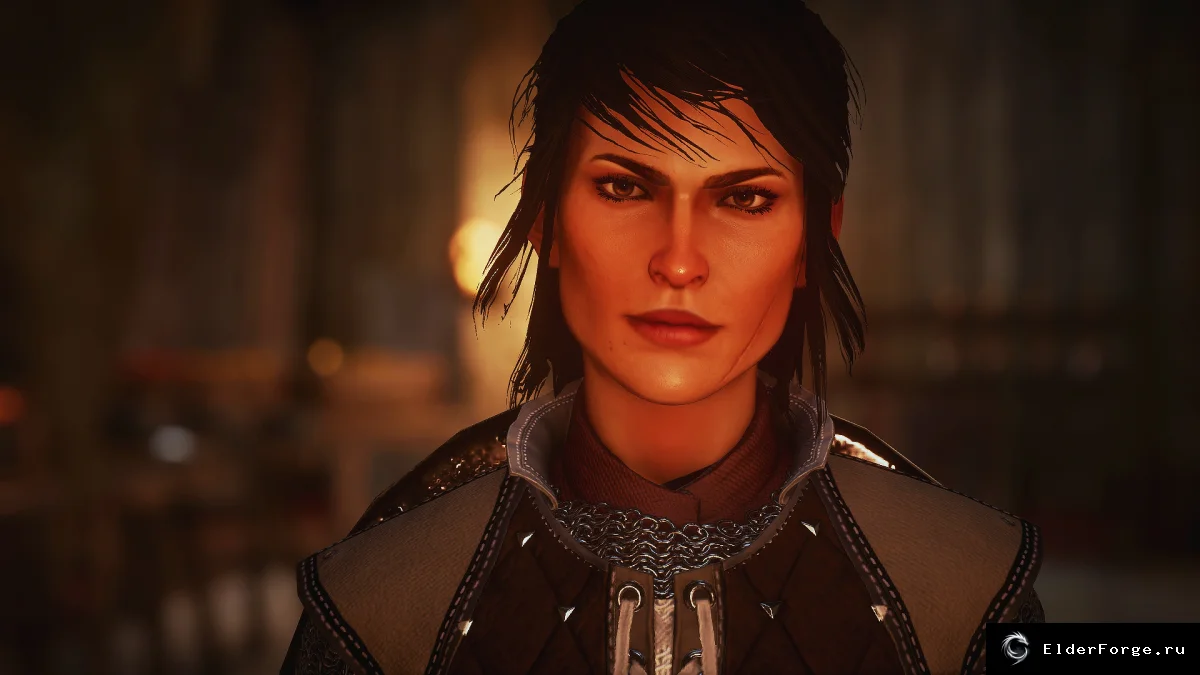 Обложка мода: Новая причёска и текстура лица для Кассандры в Dragon Age: Inquisition