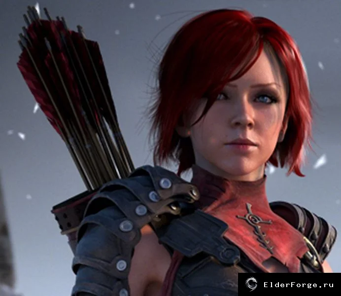 Обложка мода: Новая текстура лица Лелианы из трейлера для Dragon Age: Origins