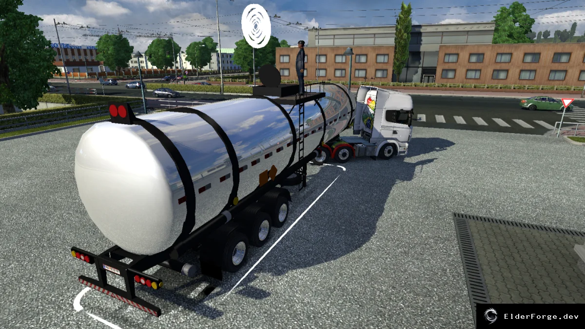 Обложка мода: Новая топливная цистерна для Euro Truck Simulator 2 – замена стандартной