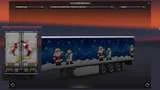 Обложка мода: Новогодний прицеп для Euro Truck Simulator 2 – замена Posped v1.15