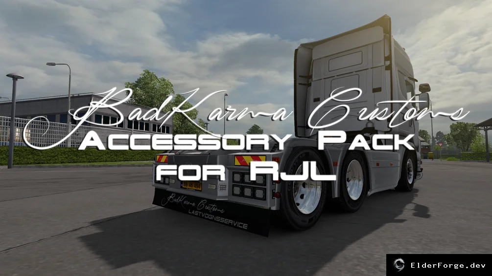 Обложка мода: Новые аксессуары для Scania RJL и Scania 2016 в Euro Truck Simulator 2