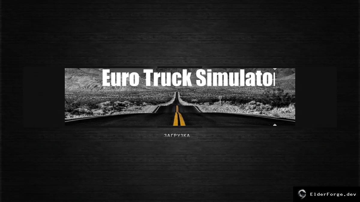 Обложка мода: Новые экраны загрузки для Euro Truck Simulator 2 – ETS2 Loading Screen Pack