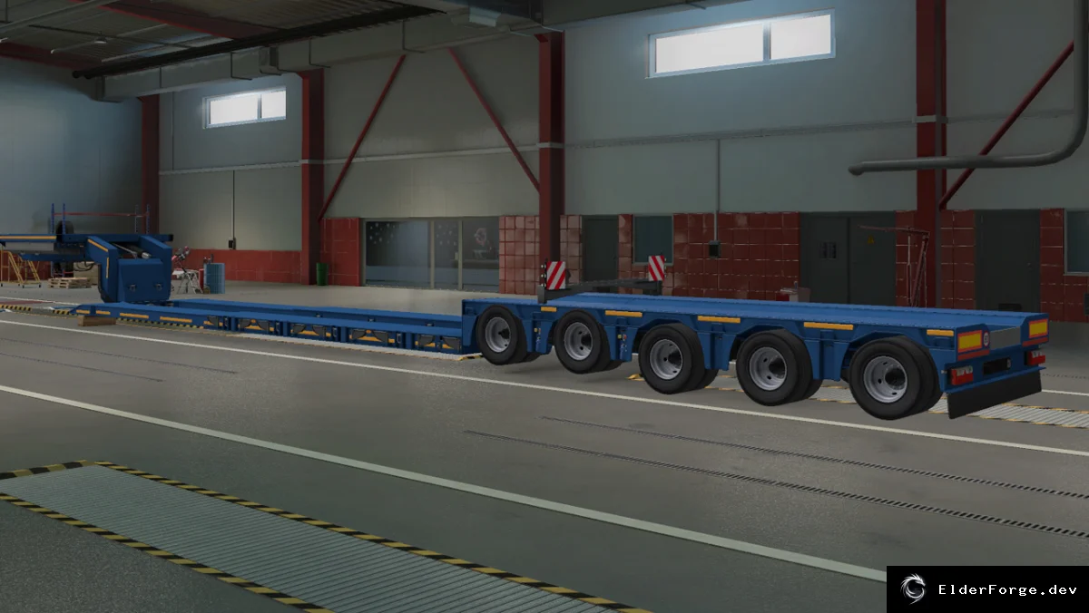Обложка мода: Новые конфигурации низкорамника для Euro Truck Simulator 2 (ETS2)