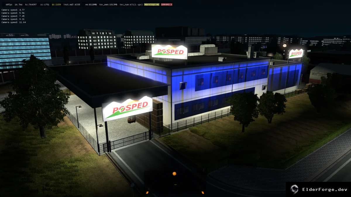 Обложка мода: Новые префабы компаний, гаражей и сервисов v2.0 для Euro Truck Simulator 2