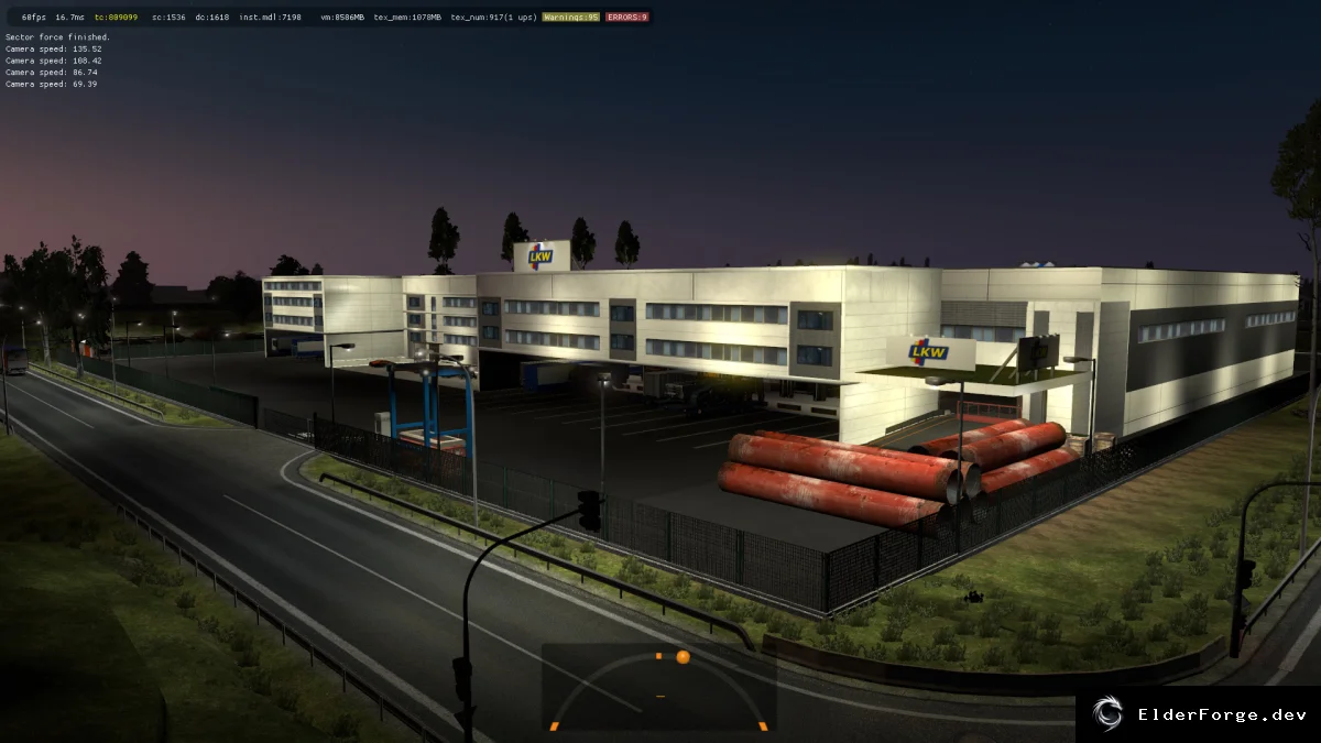 Обложка мода: Новые префабы компании Ikw Logistik для Euro Truck Simulator 2 (ETS2 1.35.x)