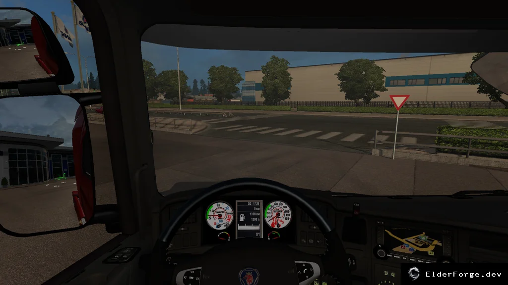 Обложка мода: Новые приборы New Design Sport Speed для Scania R и Streamline – ETS2