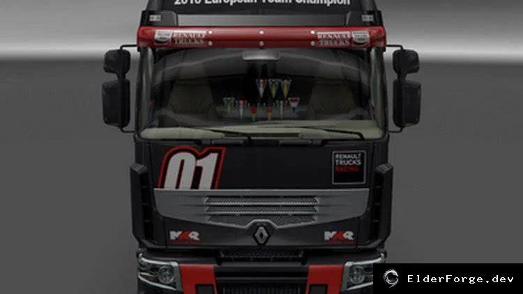 Обложка мода: Новые вымпела для Euro Truck Simulator 2 – фирменные флаги производителей
