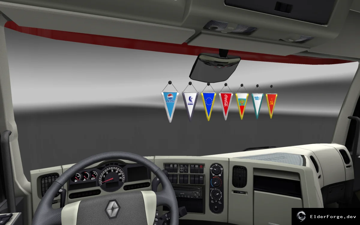 Обложка мода: Новые вымпелы Vimpels Pack v0.2 для Euro Truck Simulator 2