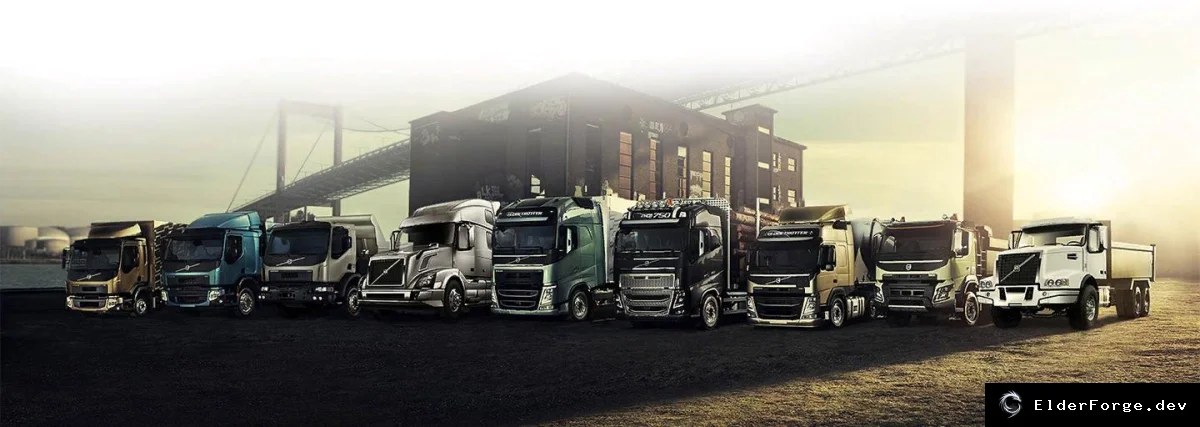Обложка мода: Новые загрузочные экраны для Euro Truck Simulator 2 – 27 вариантов