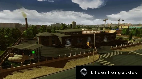 Обложка мода: Новый большой гараж для Euro Truck Simulator 2 – расширенный интерьер