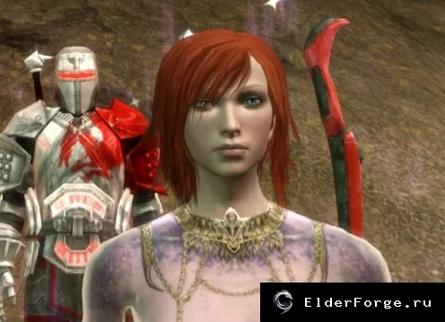 Обложка мода: Новый облик и прическа для Лилианы в Dragon Age: Origins