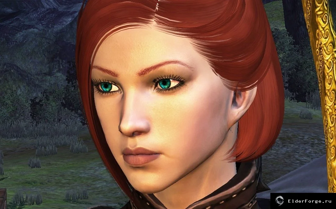 Обложка мода: Новый облик Лелианы для Dragon Age: Origins – улучшенный морф