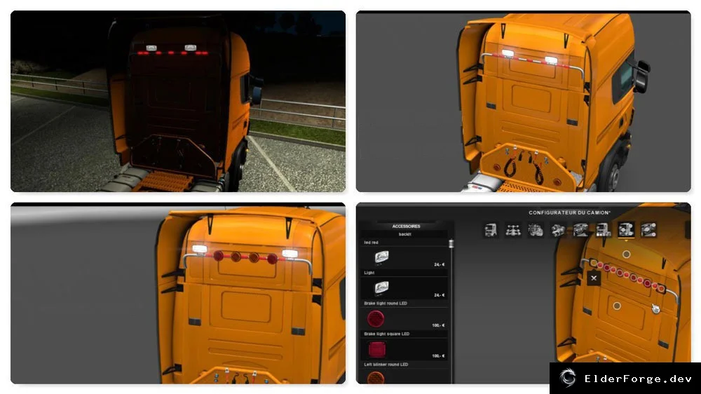 Обложка мода: Новый задний бар для Scania R и Streamline RJL – ETS2