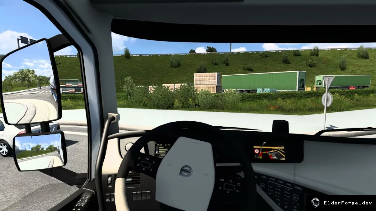 Обложка мода: Новый звук Volvo FH 2012 Open Pipe для Euro Truck Simulator 2 (ETS2) v1.0