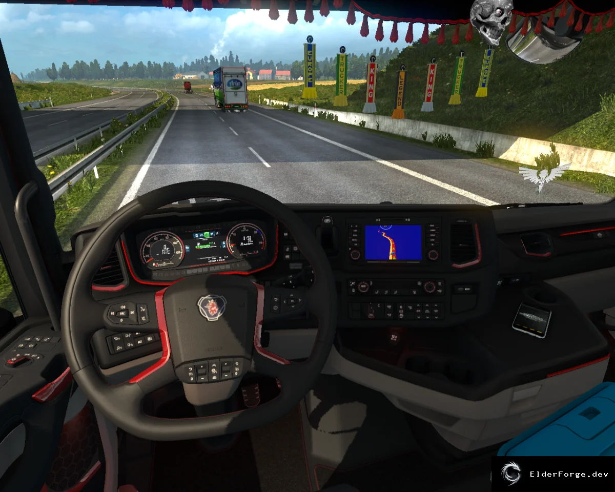 Обложка мода: Обновлённый салон Scania R/S 2016 для Euro Truck Simulator 2