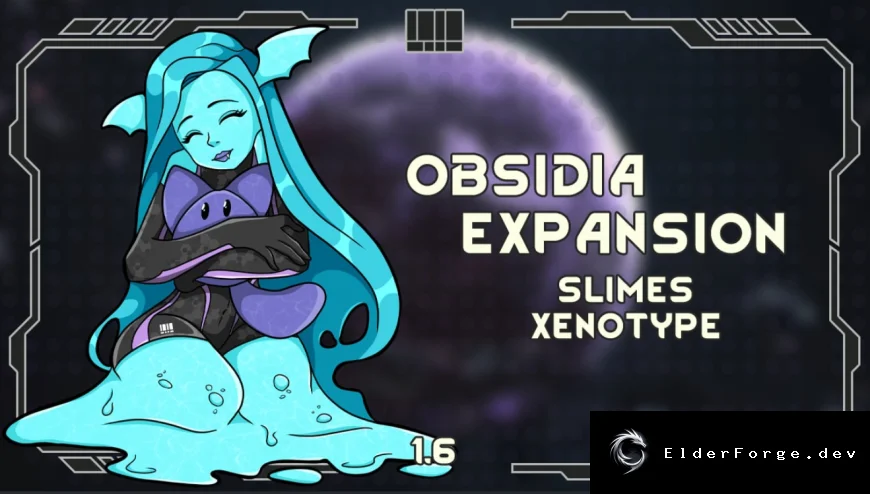 Obsidia Expansion – новые ксенотипы Слаймов для RimWorld