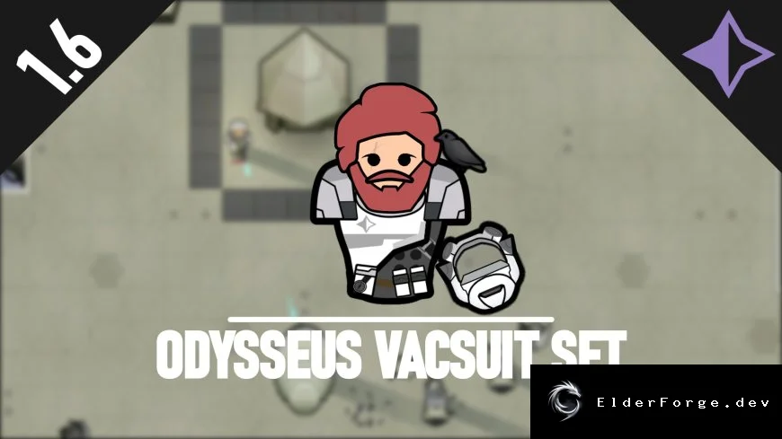 Odysseus Vacsuit Set – улучшенный скафандр для RimWorld