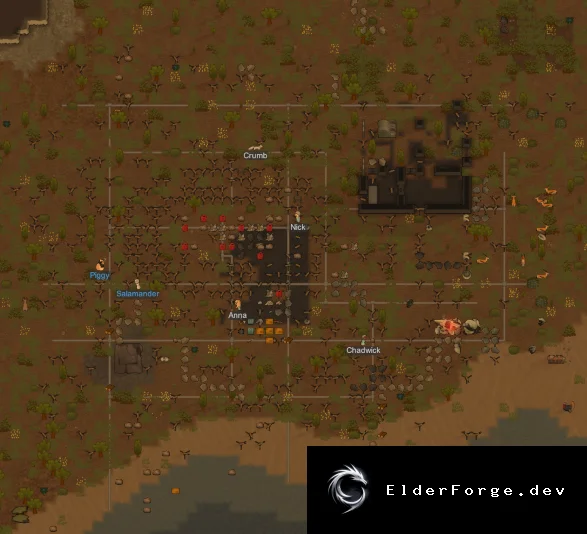 Оптимизация турелей в RimWorld – снижение нагрузки на процессор