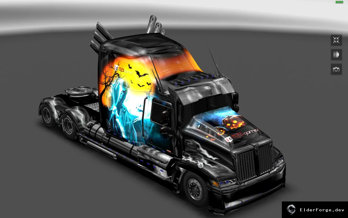 Обложка мода: Оптимус Прайм – TLESgames EDITION для Euro Truck Simulator 2 (версии 1.16‑1.17)