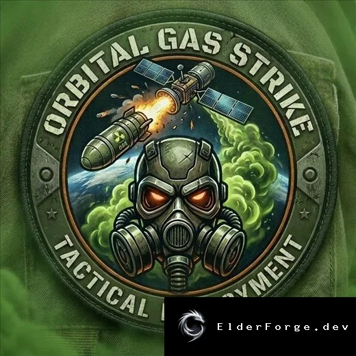 Orbital Gas Strike – химический удар с нейротоксином для RimWorld
