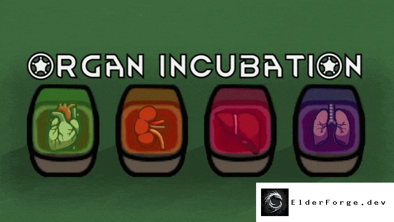 Organ Incubation – выращивание синтетических органов в RimWorld