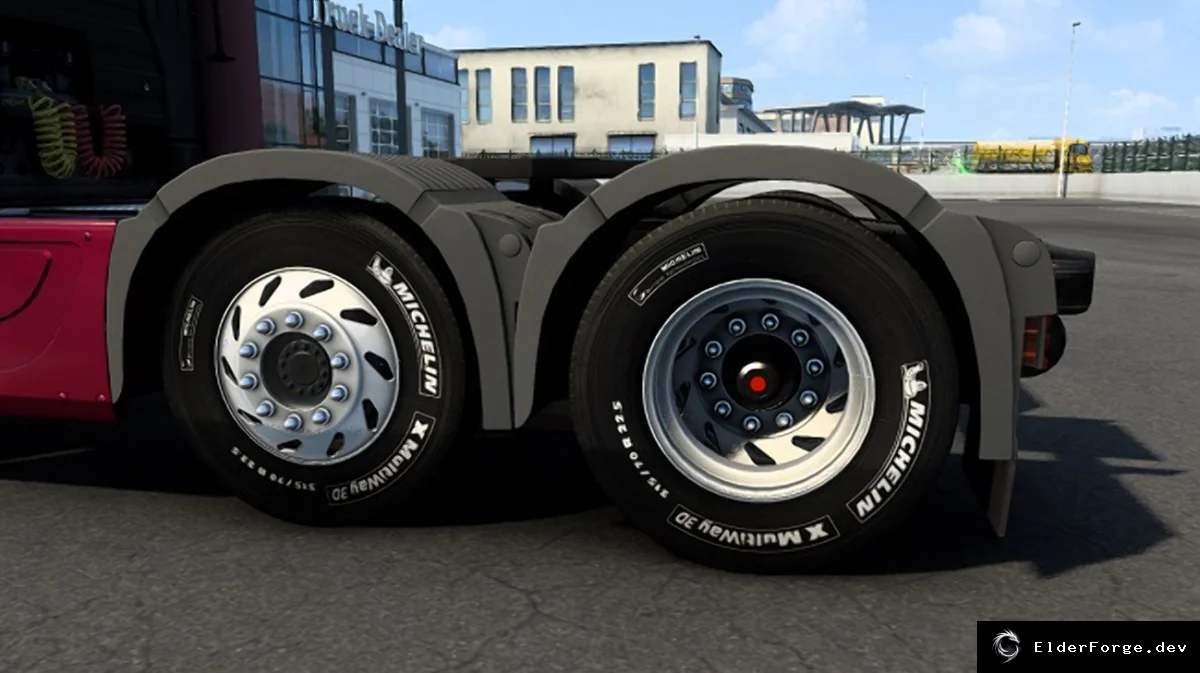 Обложка мода: Пак Мексиканских Колёс для Euro Truck Simulator 2 – новые диски и резина