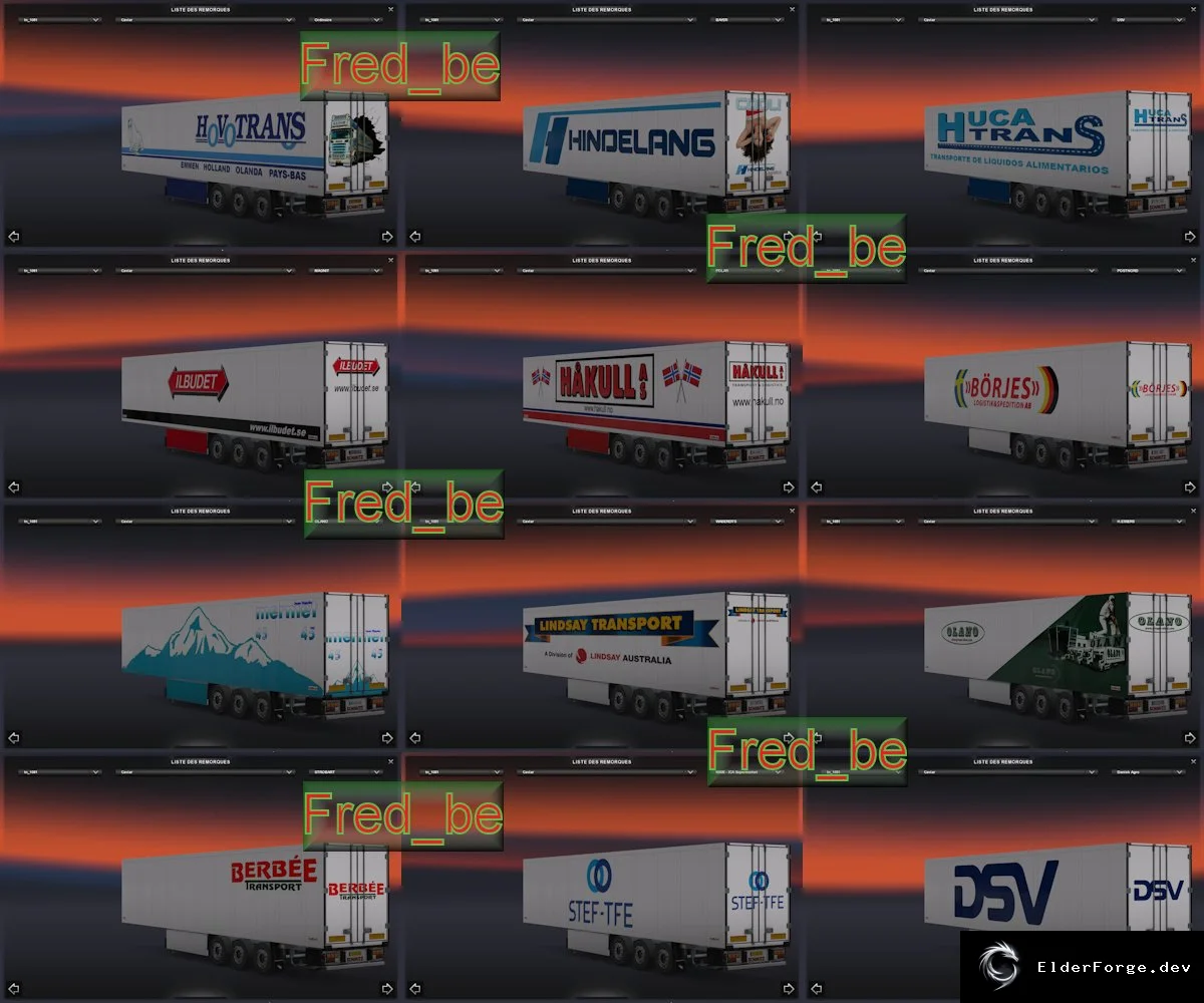Обложка мода: Пак прицепов SCO для Euro Truck Simulator 2 – автономные модели, совместимые со всеми DLC