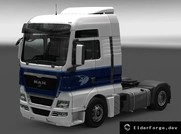 Обложка мода: Panalon Combo Pack – скин‑пак для грузовика MAN и прицепа в ETS2