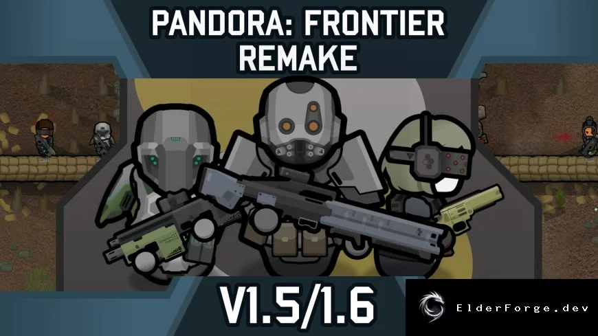 Обложка мода: Pandora: Frontier Remake – новый арсенал и броня для RimWorld
