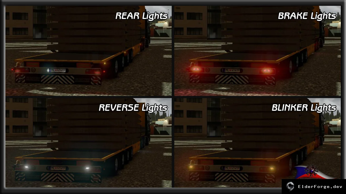 Обложка мода: Panel Transporter – новый прицеп с панелью для Euro Truck Simulator 2