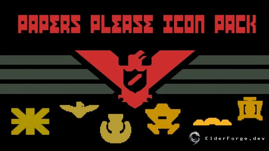 Papers Please Icon Pack – новые значки идеологий для RimWorld