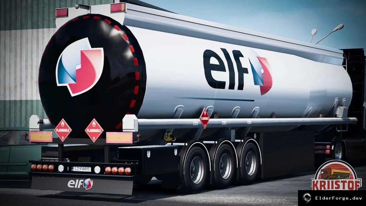 Обложка мода: Переработанная топливная цистерна для ETS2 – новый прицеп с улучшенными текстурами