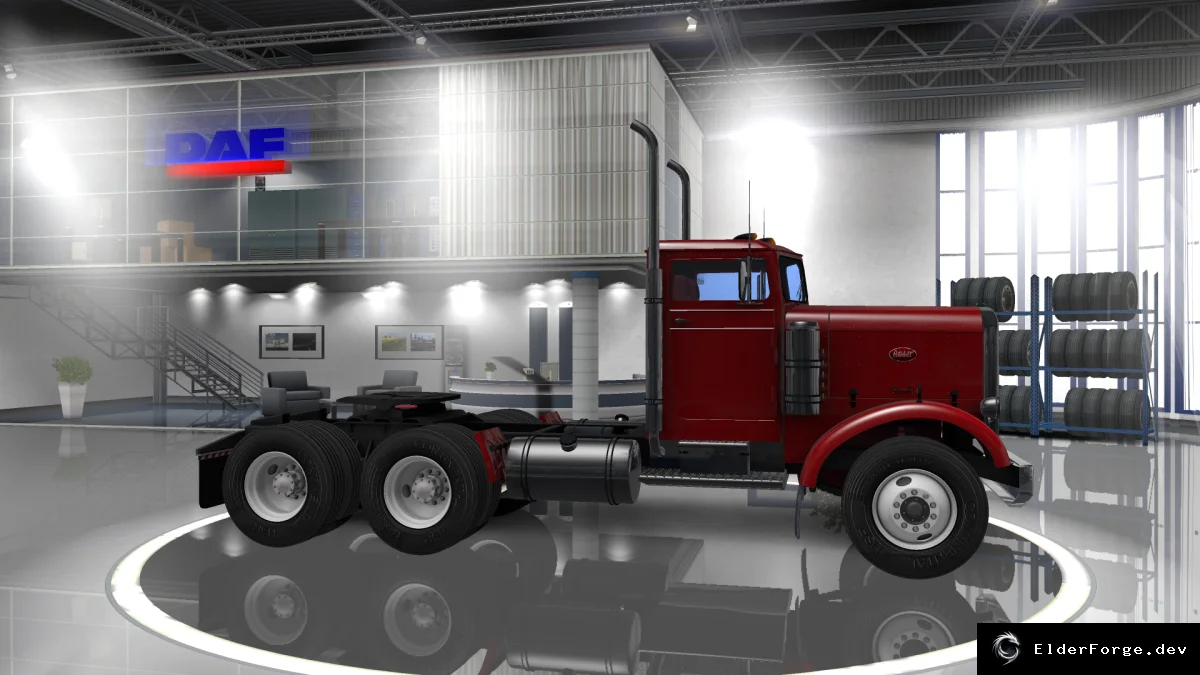 Обложка мода: Peterbilt 351 v7.0 – полный набор грузовика для Euro Truck Simulator 2